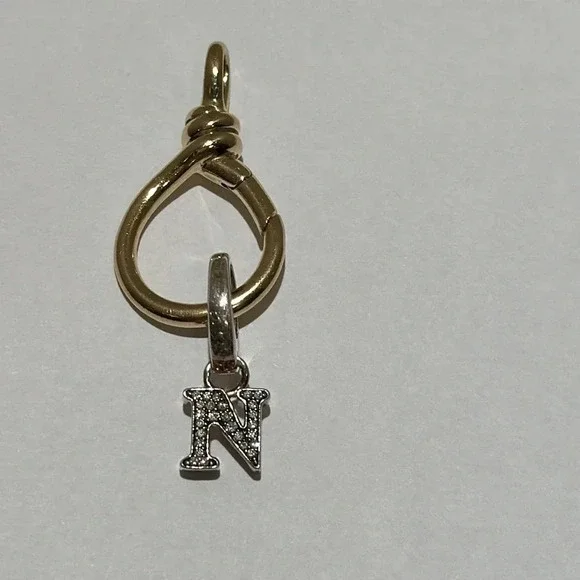 Ippolita Glamazon 925 silver and diamond charm Letter O. NWOT - Picture 10 of 10